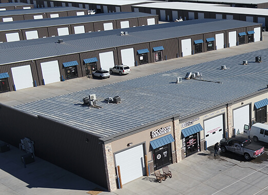 A Plus Super Storage offers Storefronts at 130th & University.